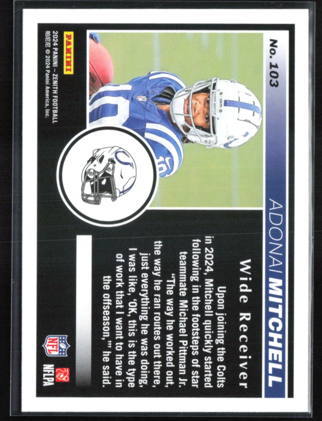 Adonai Mitchell RC 2 Minute Drill