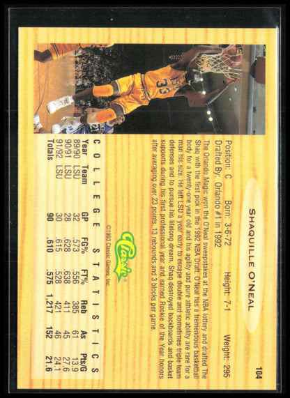 Shaquille O'Neal