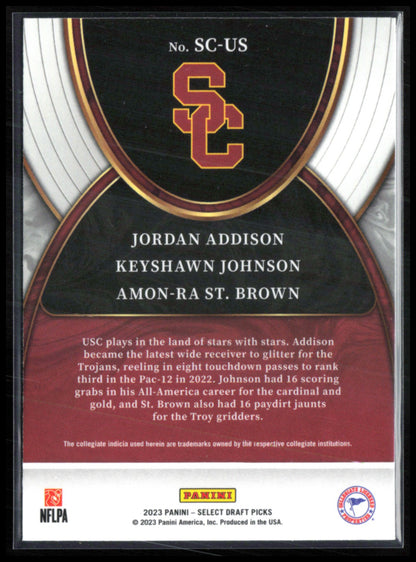 Amon-Ra St. Brown / Jordan Addison / Keyshawn Johnson