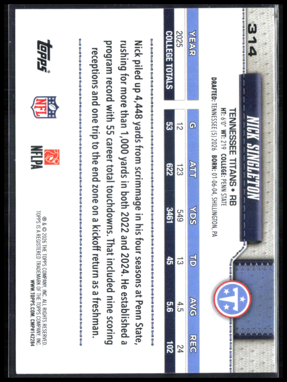 Nick Singleton RC