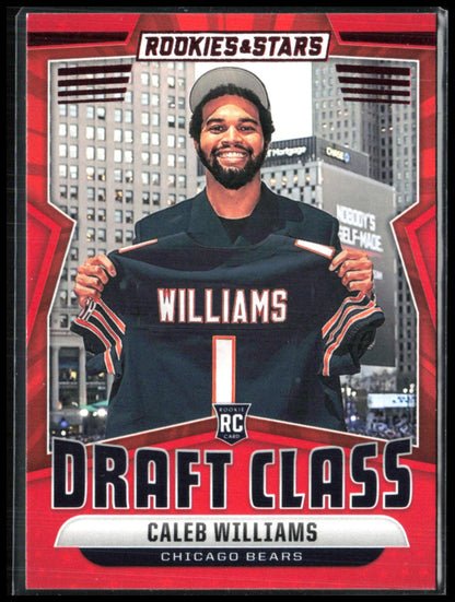 Caleb Williams RC Draft Class Red