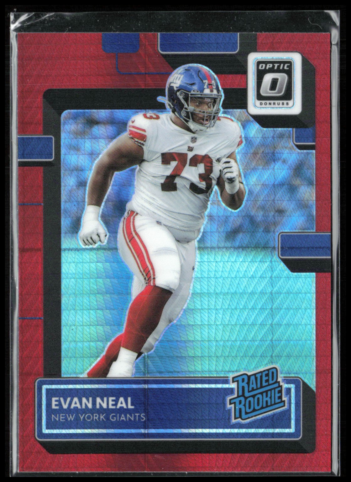 Evan Neal RC Red Hyper