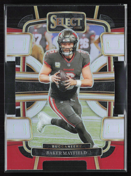 Baker Mayfield Black Red Die-Cut