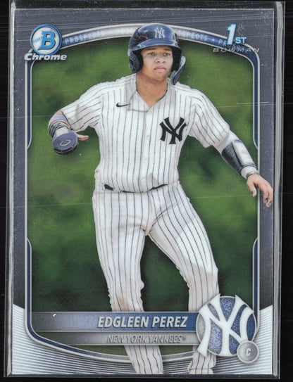 Edgleen Perez 1st Bowman Chrome