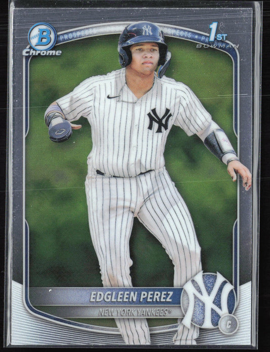 Edgleen Perez 1st Bowman Chrome
