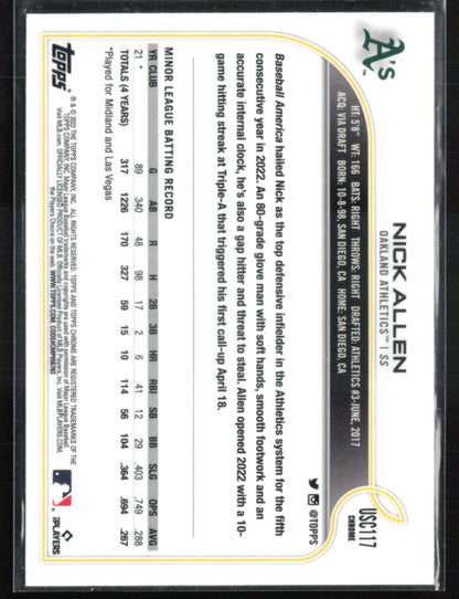 Nick Allen RC Purple Refractor