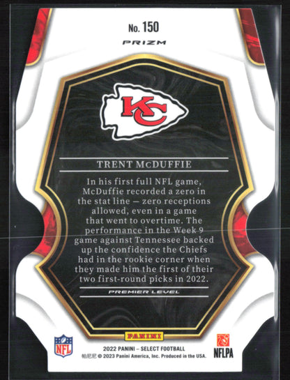 Trent McDuffie RC RWB Die-Cut