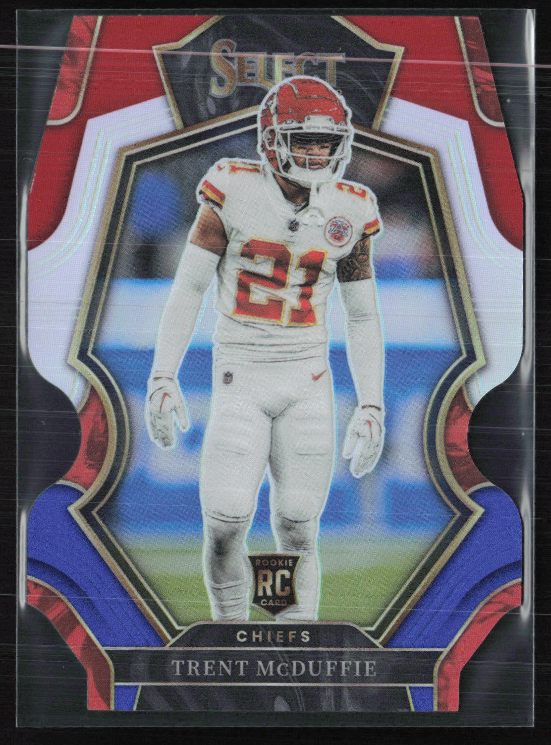Trent McDuffie RC RWB Die-Cut
