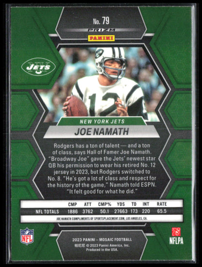 Joe Namath Mosaic Prizm