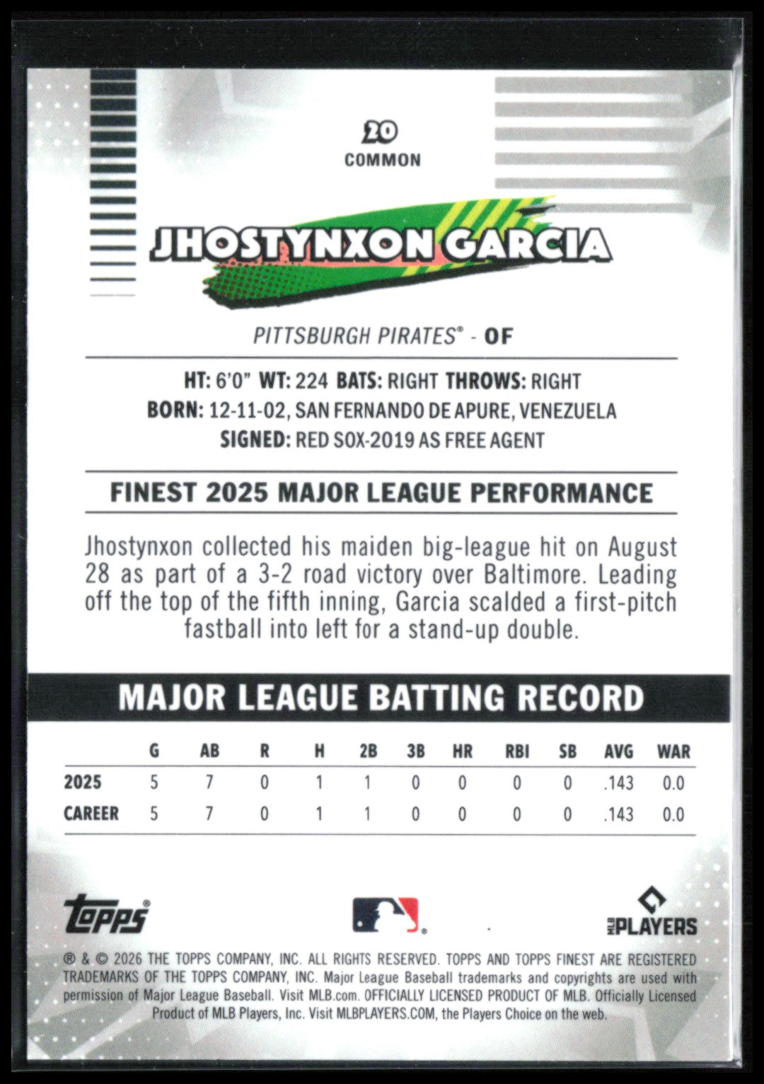Jhostynxon Garcia RC