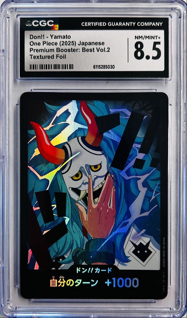 DON!! Yamato Textured Foil CGC 8.5
