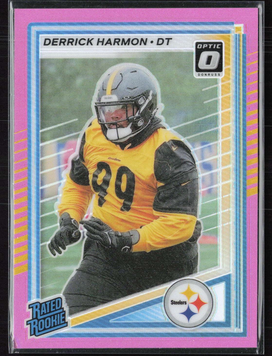 Derrick Harmon RC Pink Holo