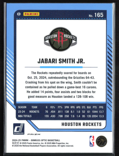 Jabari Smith Jr. Blue Velocity