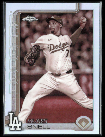 Blake Snell Sepia Refractor