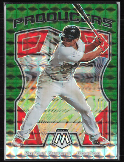 Rafael Devers Green Mosaic