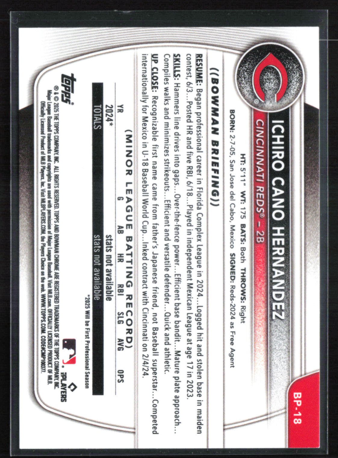 Ichiro Cano Hernandez 1st Bowman