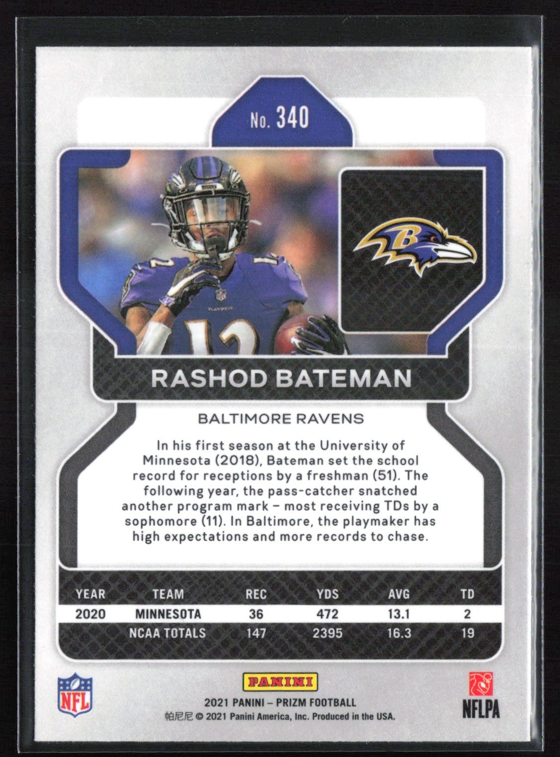 Rashod Bateman RC