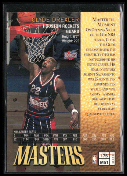 Clyde Drexler Finest Masters w/Peel