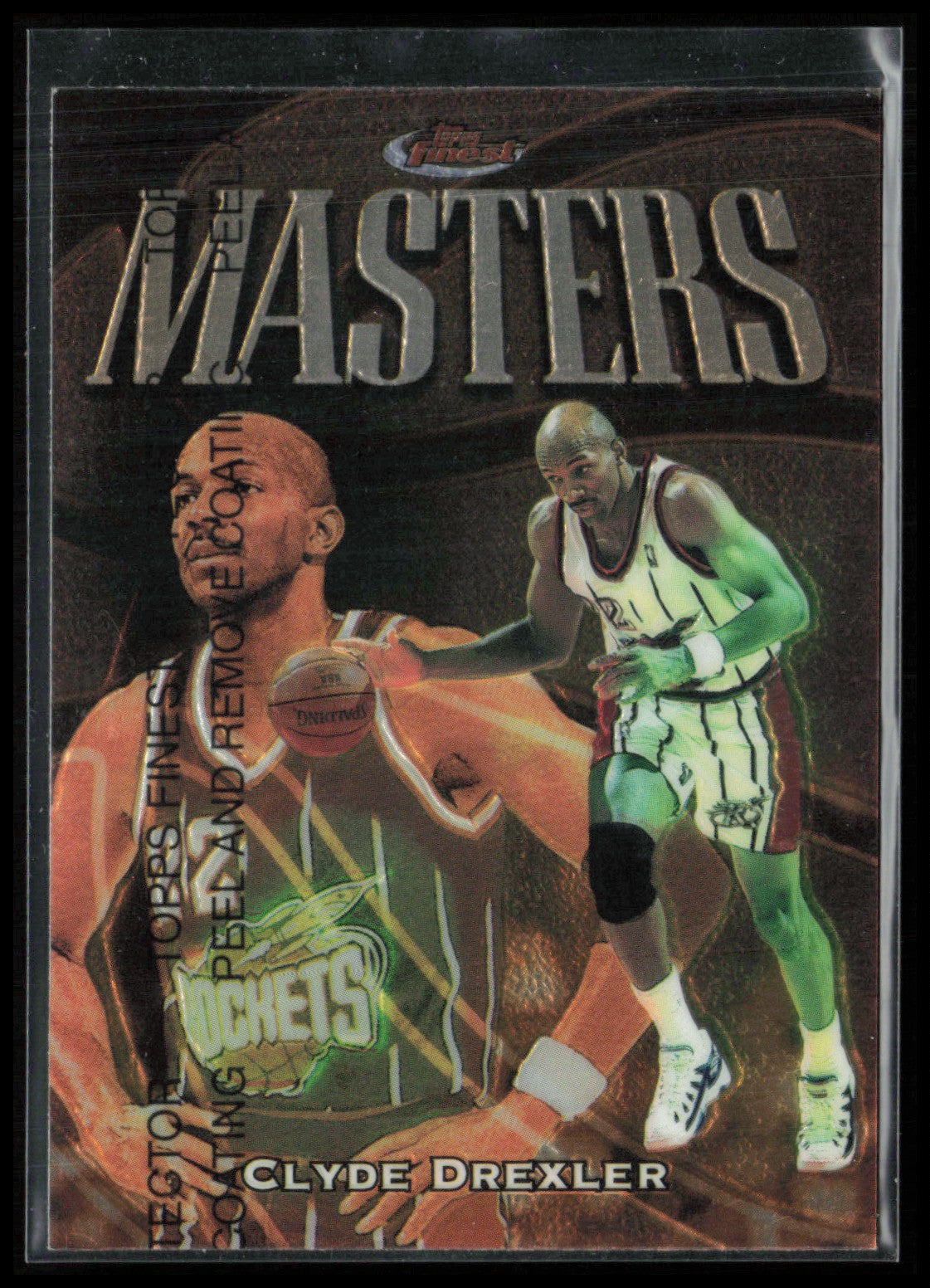 Clyde Drexler Finest Masters w/Peel