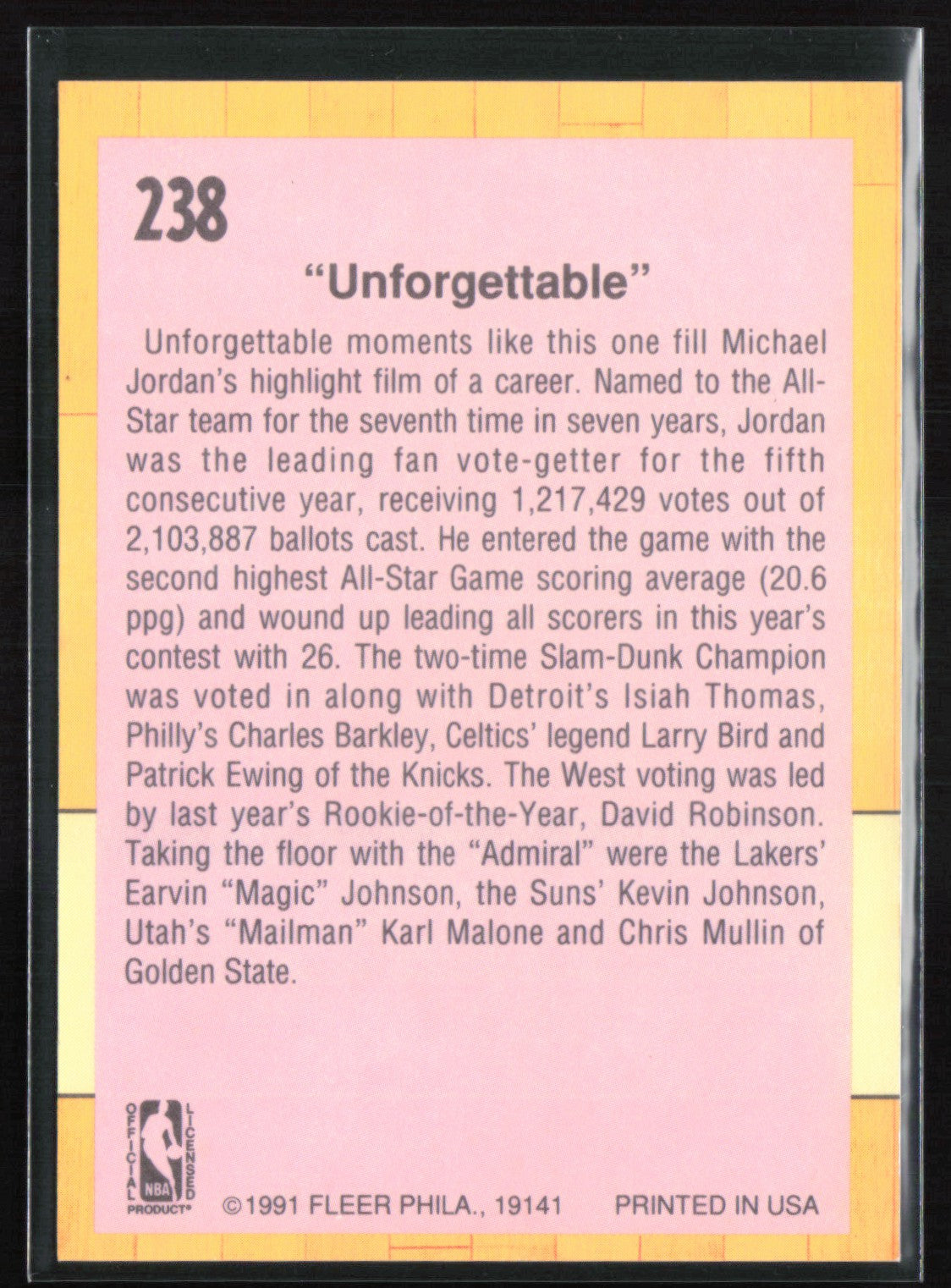 1991 All-Star Game