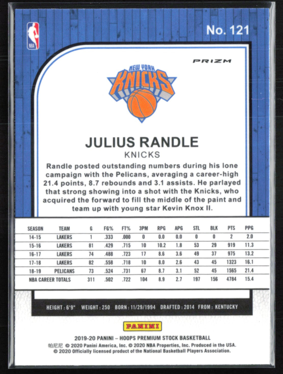 Julius Randle Green