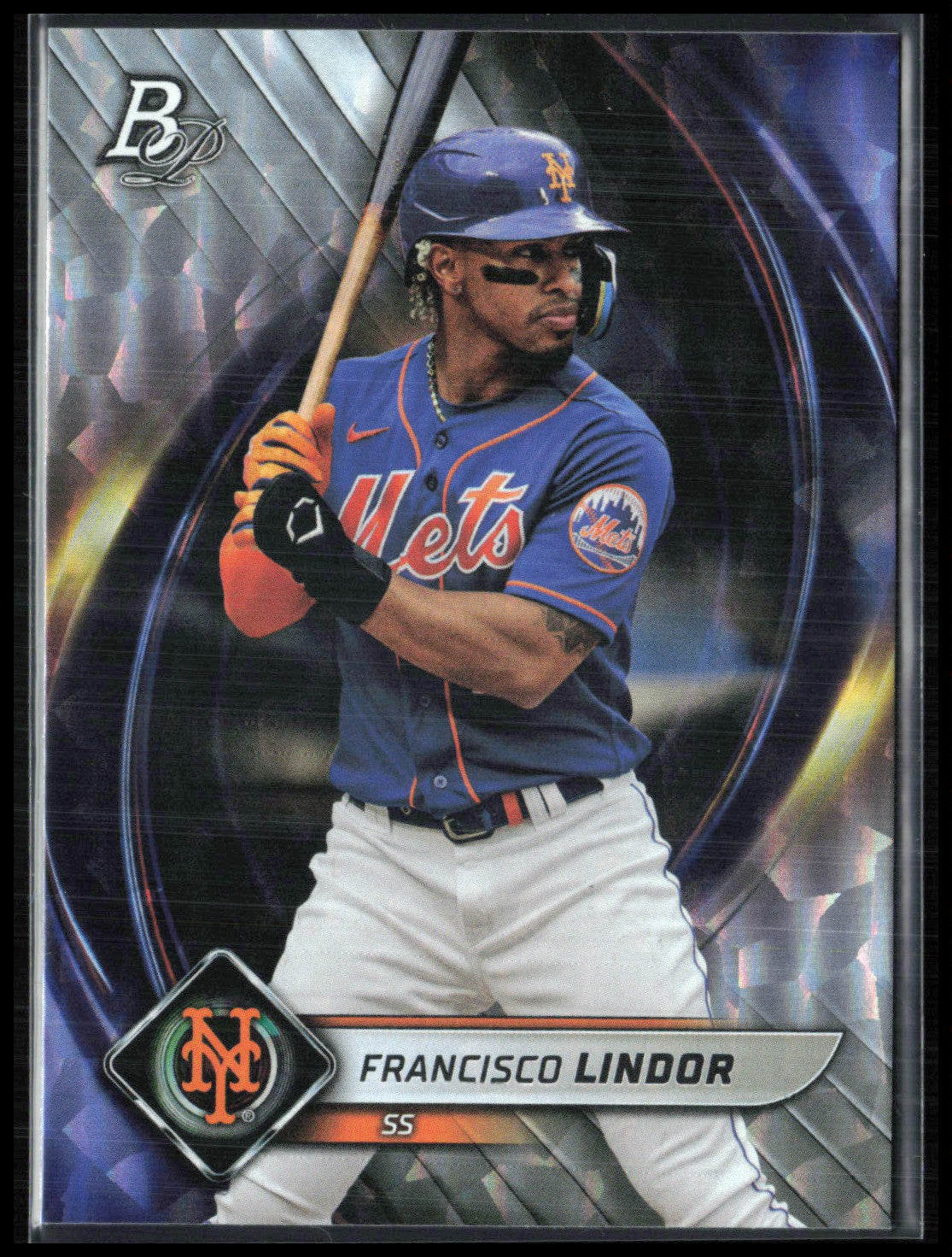 Francisco Lindor Crackle Foil