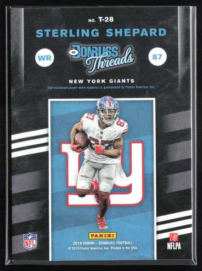 Sterling Shepard Donruss Threads