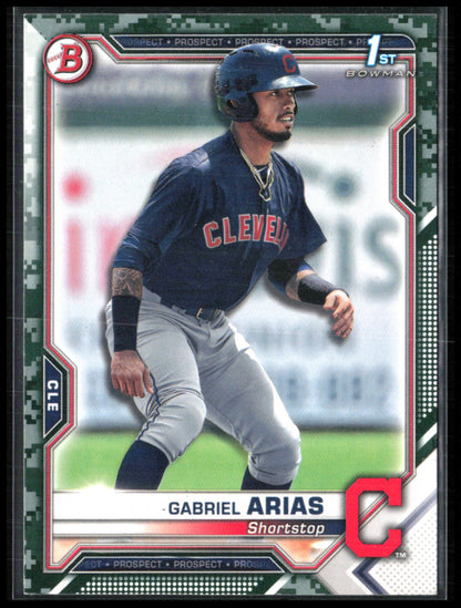 Gabriel Arias 1st Bowman Camo