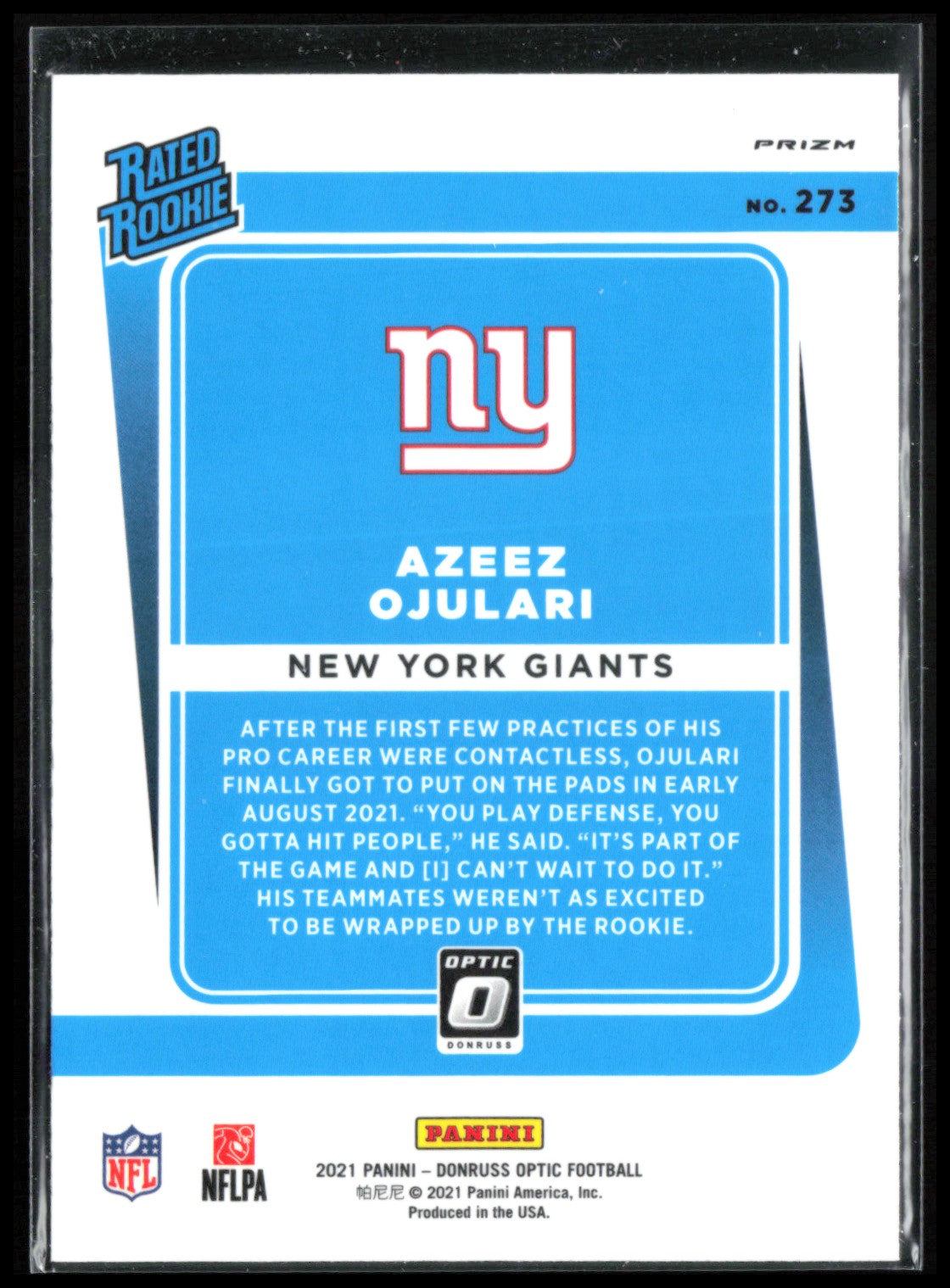 Azeez Ojulari RC Pink