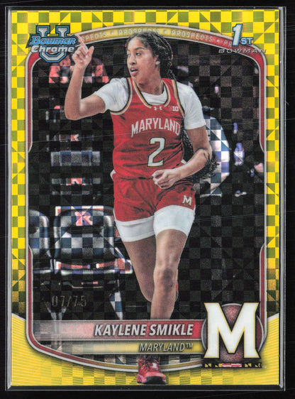 Kaylene Smikle 1st Bowman Yellow /75