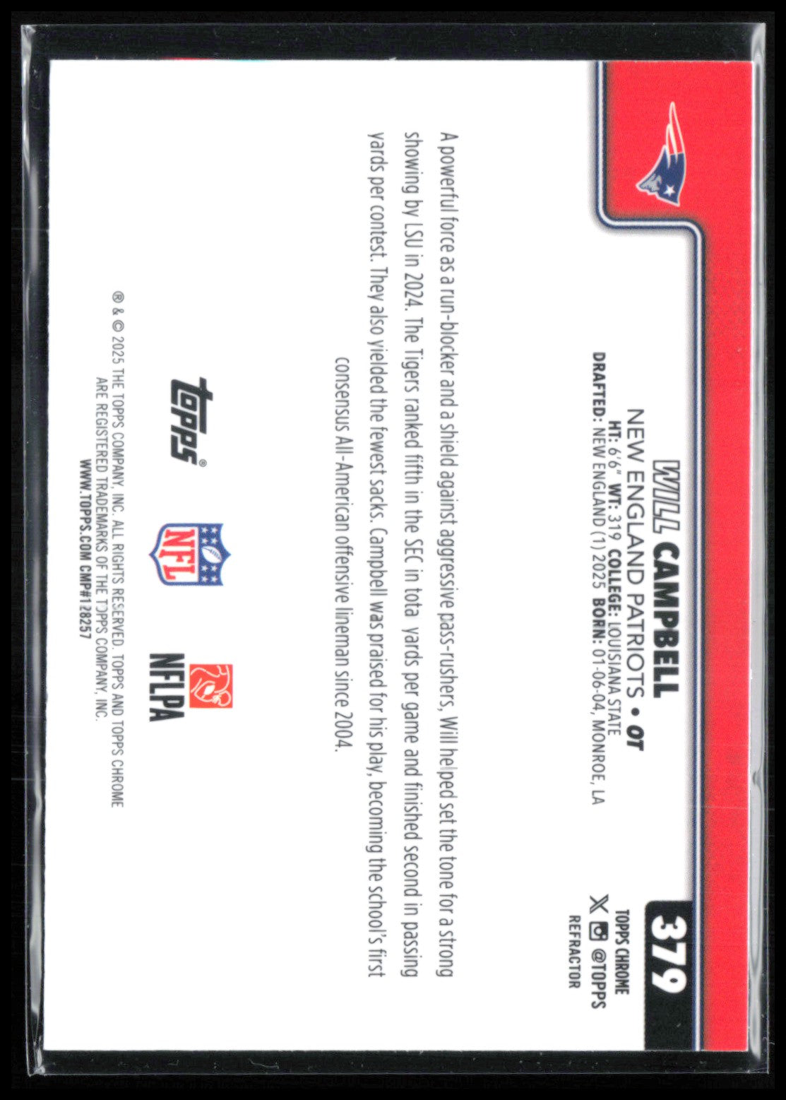 Will Campbell RC Refractor