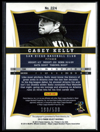 Casey Kelly RC Auto /500