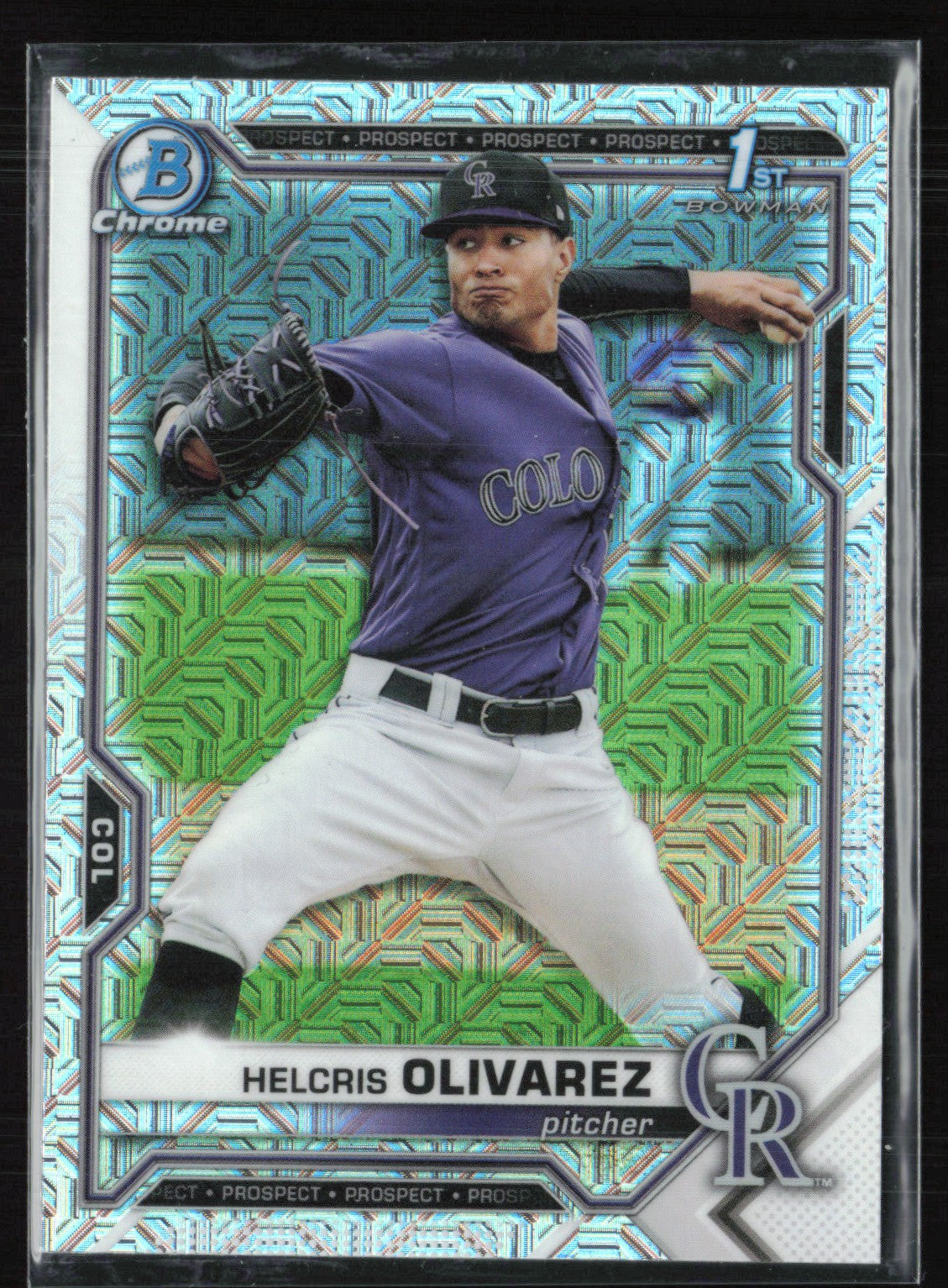 Helcris Olivarez 1st Bowman Mojo