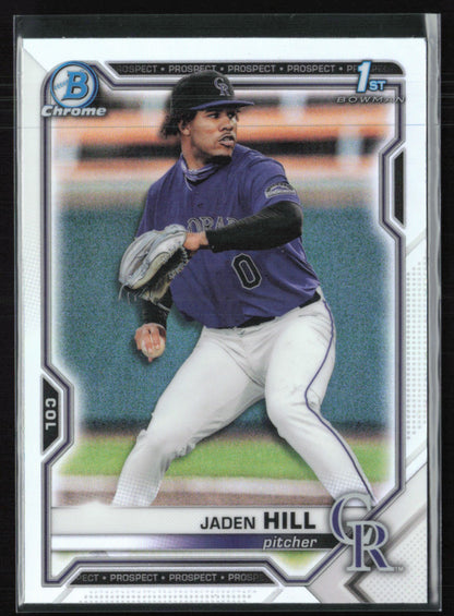 Jaden Hill 1st Bowman Refractor