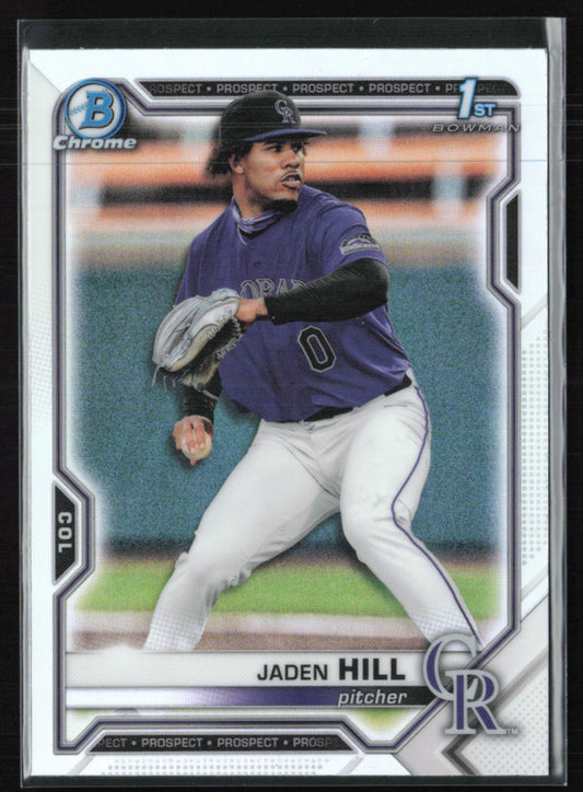 Jaden Hill 1st Bowman Refractor