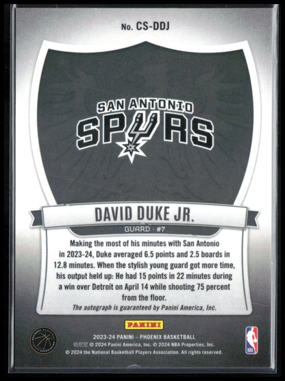 David Duke Jr. Auto Crusade Silver