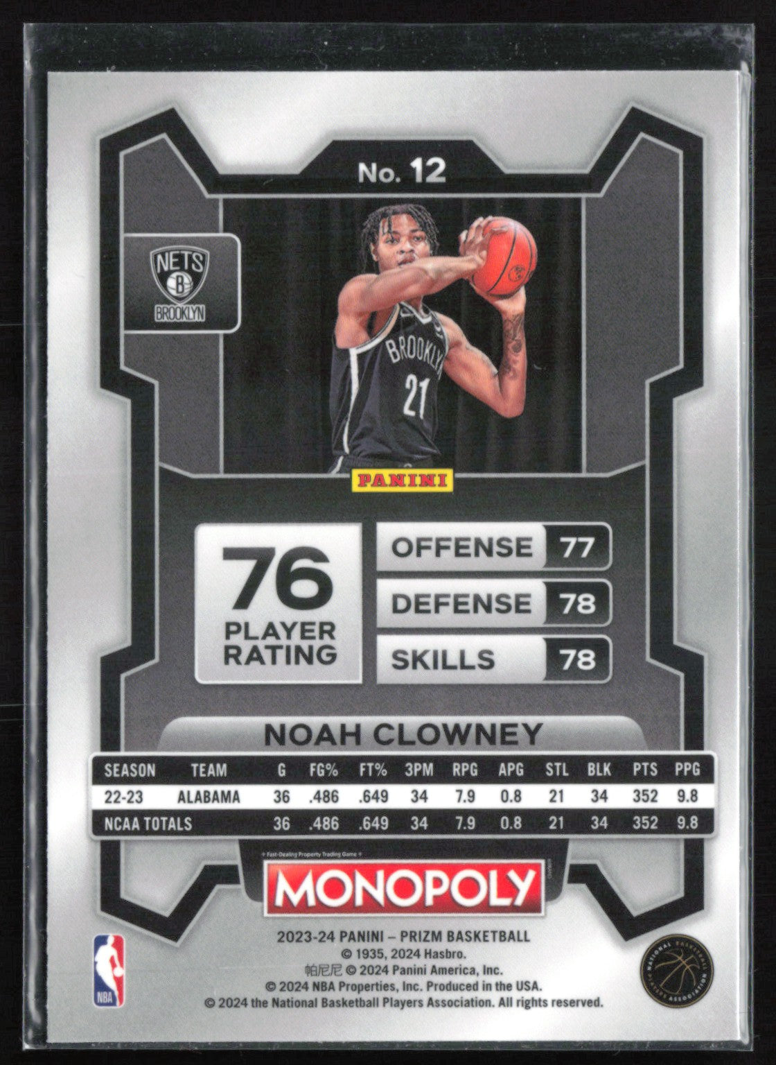 Noah Clowney RC