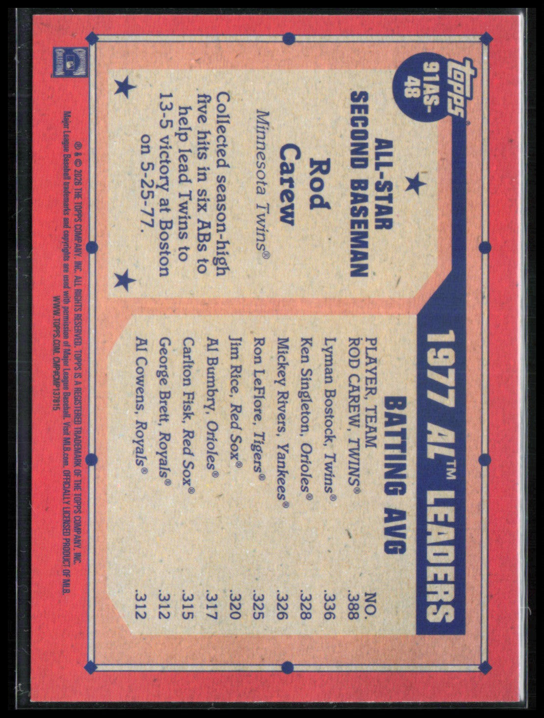 Rod Carew