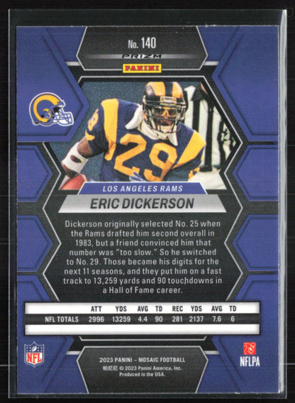 Eric Dickerson Green Mosaic