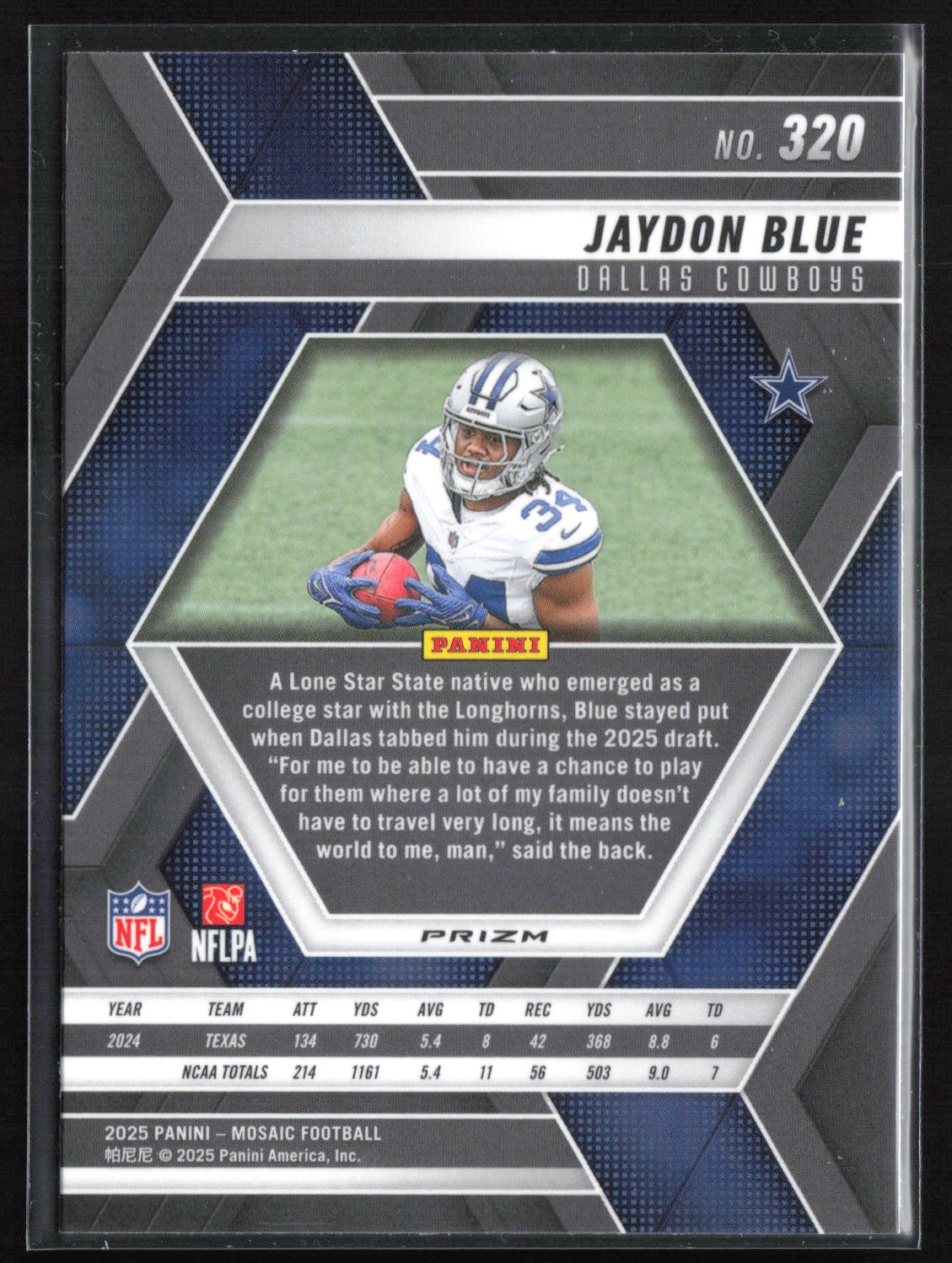Jaydon Blue RC Mosaic Prizm