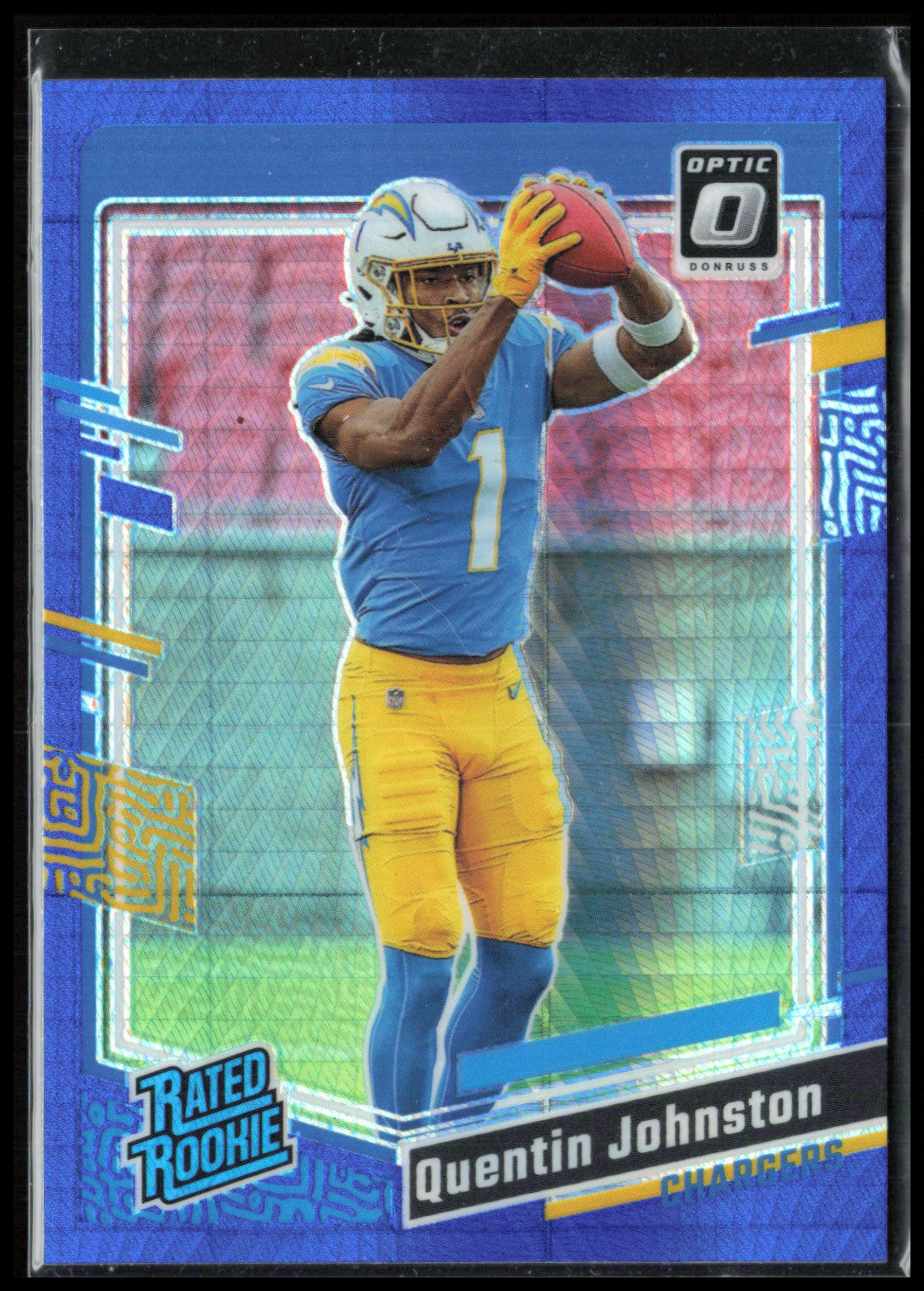 Quentin Johnston RC Blue Hyper