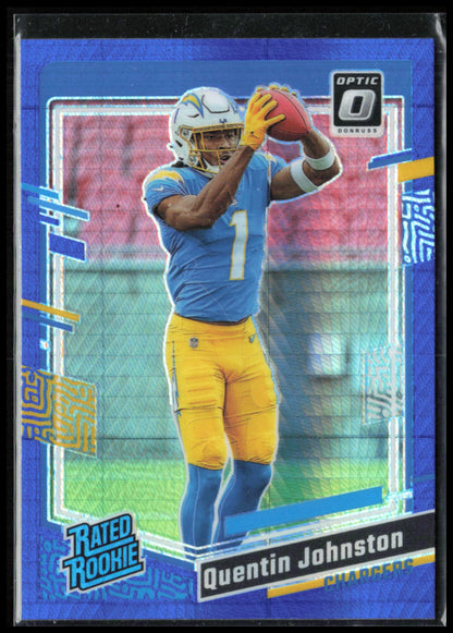 Quentin Johnston RC Blue Hyper