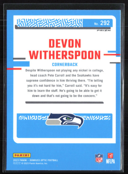 Devon Witherspoon RC Blue Hyper
