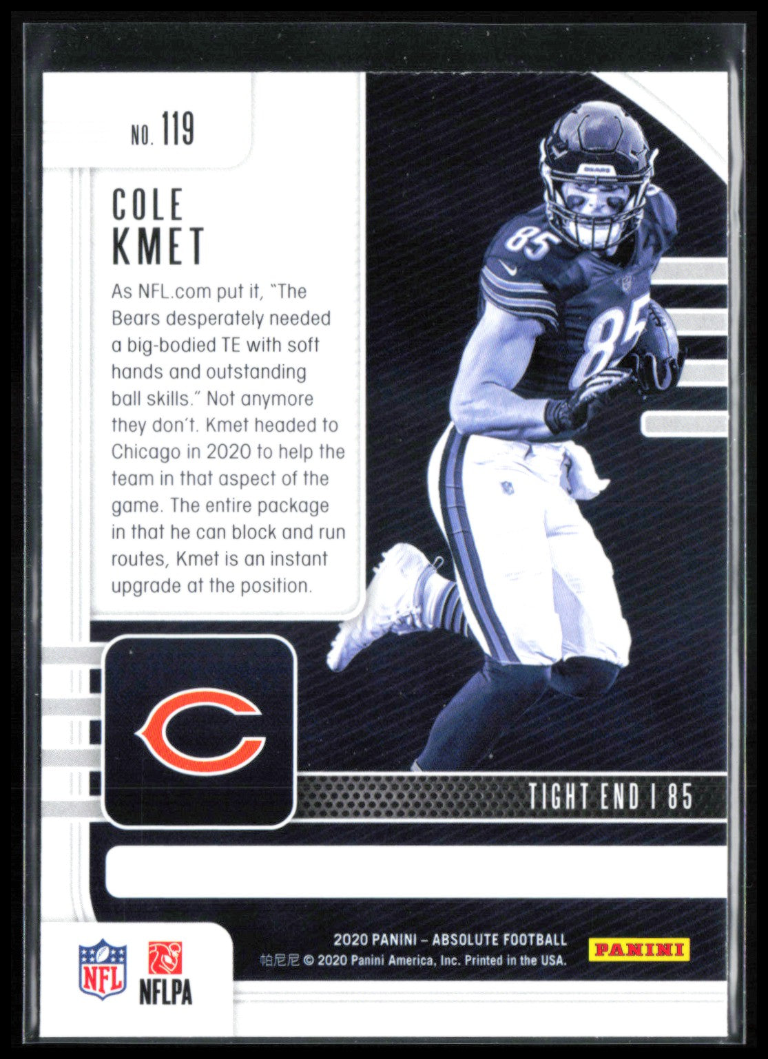 Cole Kmet RC