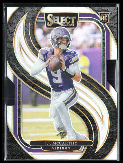 J.J. McCarthy RC Silver Die-Cut Premier Level