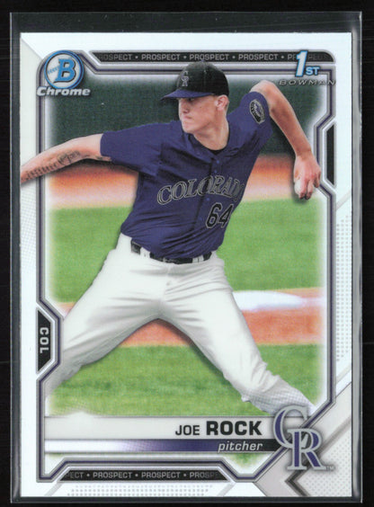 Joe Rock 1st Bowman Refractor
