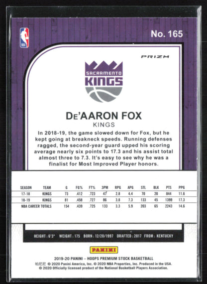 De'Aaron Fox Laser
