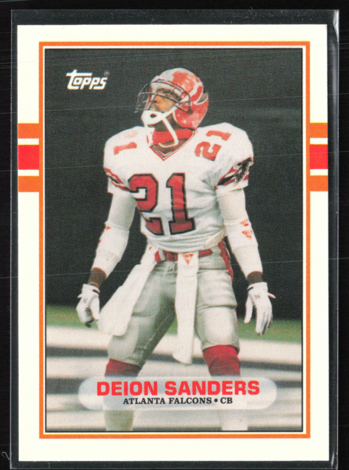 Deion Sanders 1989 Topps Traded