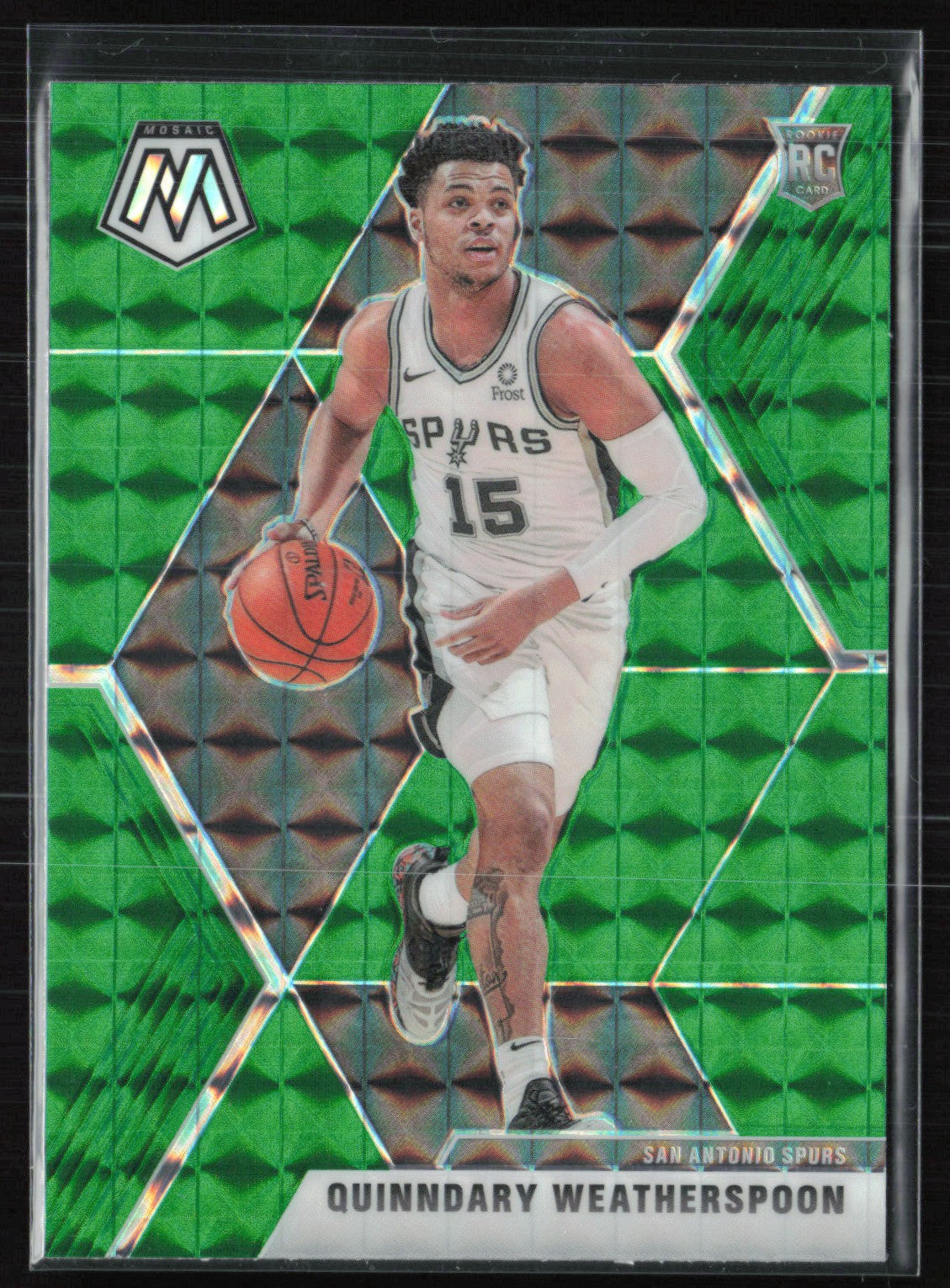 Quinndary Weatherspoon RC Green Mosaic