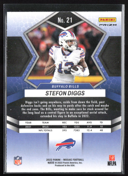 Stefon Diggs Mosaic Prizm